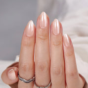 Delicate Pink Short Almond